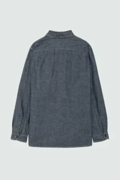 Uomo Roy Rogers Selvedge Bar|Camicie|Akansas Man Jap Selvedge Chambray Rinse
