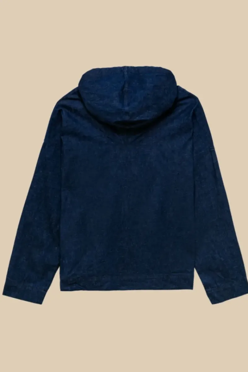 Uomo Roy Rogers Capispalla|Anorak 70th Denim Cimosa Rinse