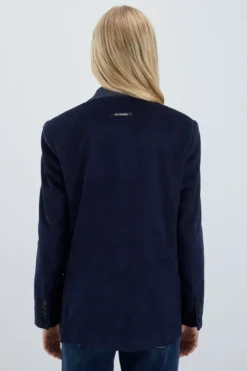 Donna Roy Rogers Capispalla|Blazer Doppiopetto In Velluto