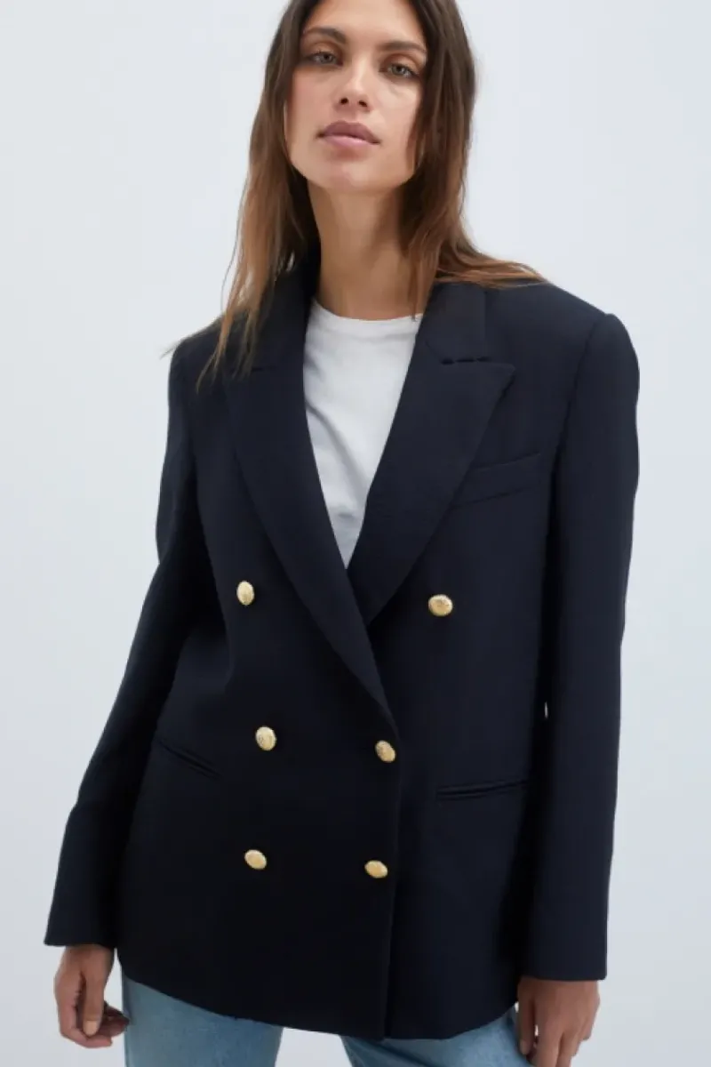 Donna Roy Rogers Capispalla|Blazer Doppiopetto Twill