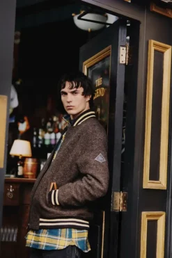 Uomo Roy Rogers Capispalla|Bomber Varsity