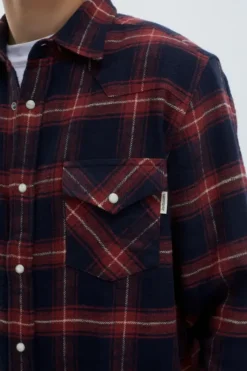 Uomo Roy Rogers Camicie|Camicia Martin Check Washed