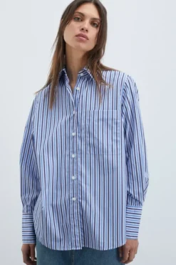 Donna Roy Rogers Camicie|Camicia Mimi Popeline Stripe