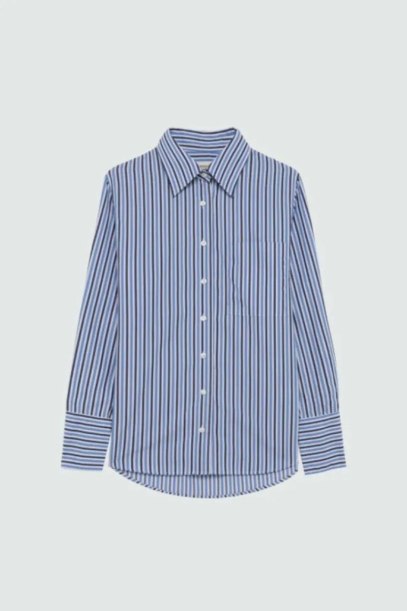 Donna Roy Rogers Camicie|Camicia Mimi Popeline Stripe