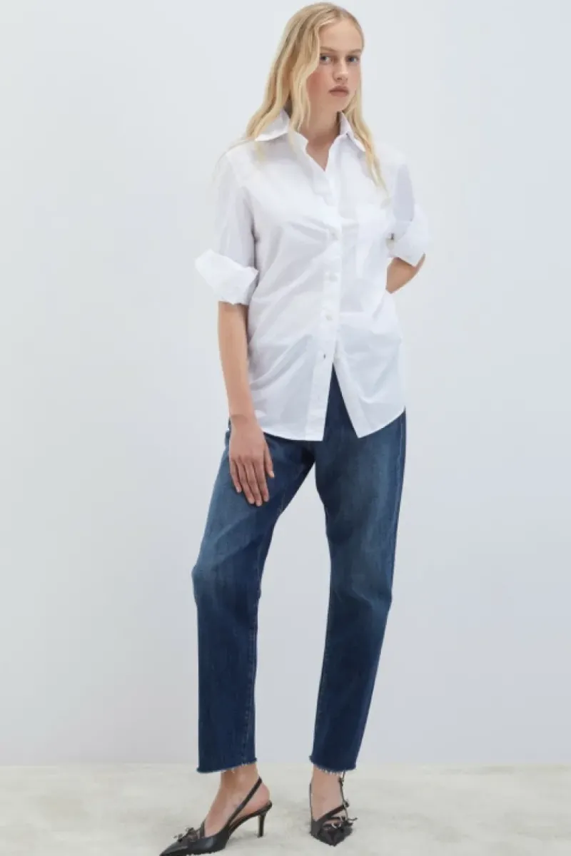 Donna Roy Rogers Camicie|Camicia Mimi Popeline Washed