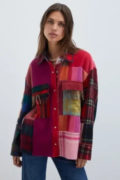 Donna Roy Rogers Capispalla|Camicia Old Glory Vintage Cashmere