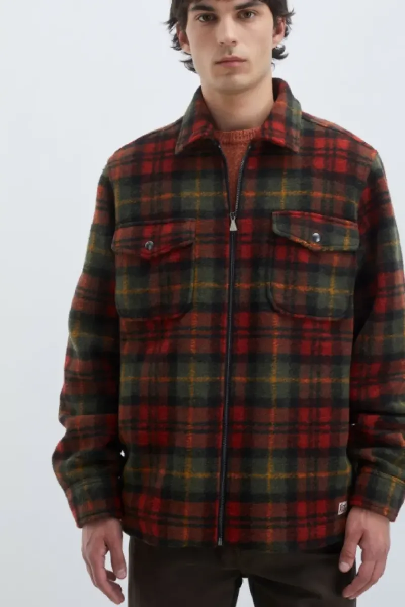 Uomo Roy Rogers Capispalla|Camicia Over Cottage Check