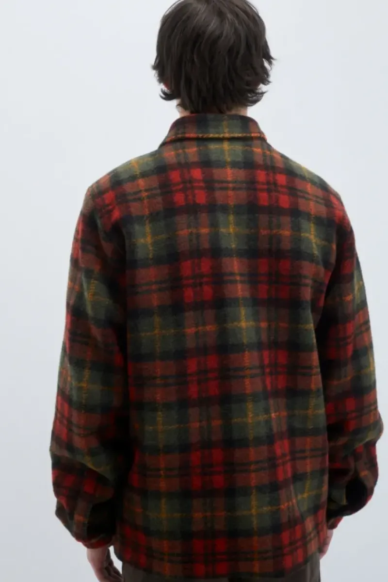 Uomo Roy Rogers Capispalla|Camicia Over Cottage Check