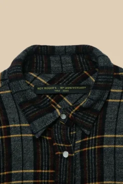 Donna Roy Rogers Camicie|Camicia 70th Wool Check