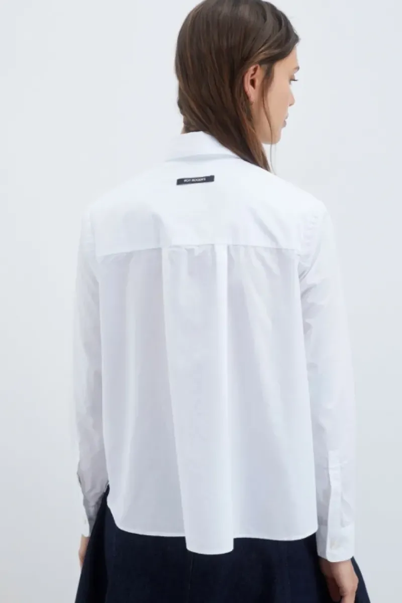 Donna Roy Rogers Camicie|Camicia Tiny Popeline Washed