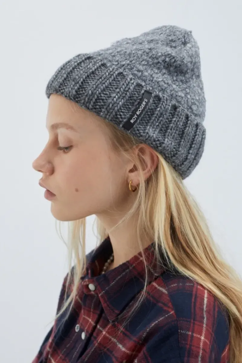 Donna Roy Rogers Accessori|Cappello Beanie In Lana Boucle