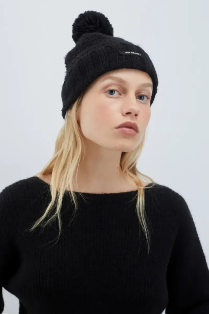 Donna Roy Rogers Accessori|Cappello Beanie Pon Pon