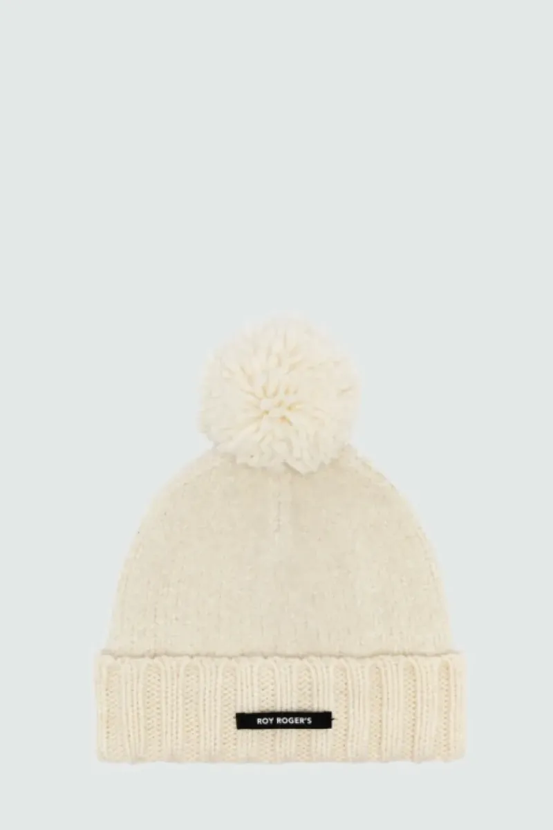 Donna Roy Rogers Accessori|Cappello Beanie Pon Pon