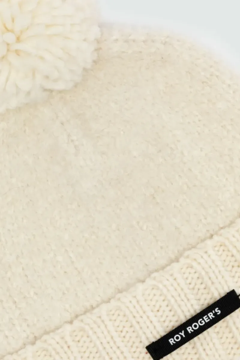 Donna Roy Rogers Accessori|Cappello Beanie Pon Pon