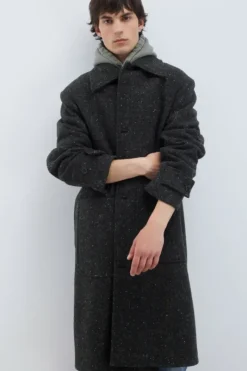 Uomo Roy Rogers Capispalla|Cappotto London In Tweed Donegal