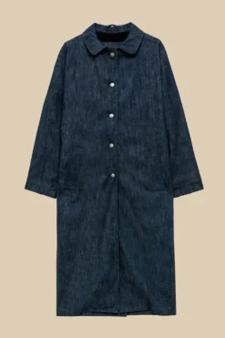 Donna Roy Rogers Capispalla|Cappotto Vintage 60 70th Denim Rinse