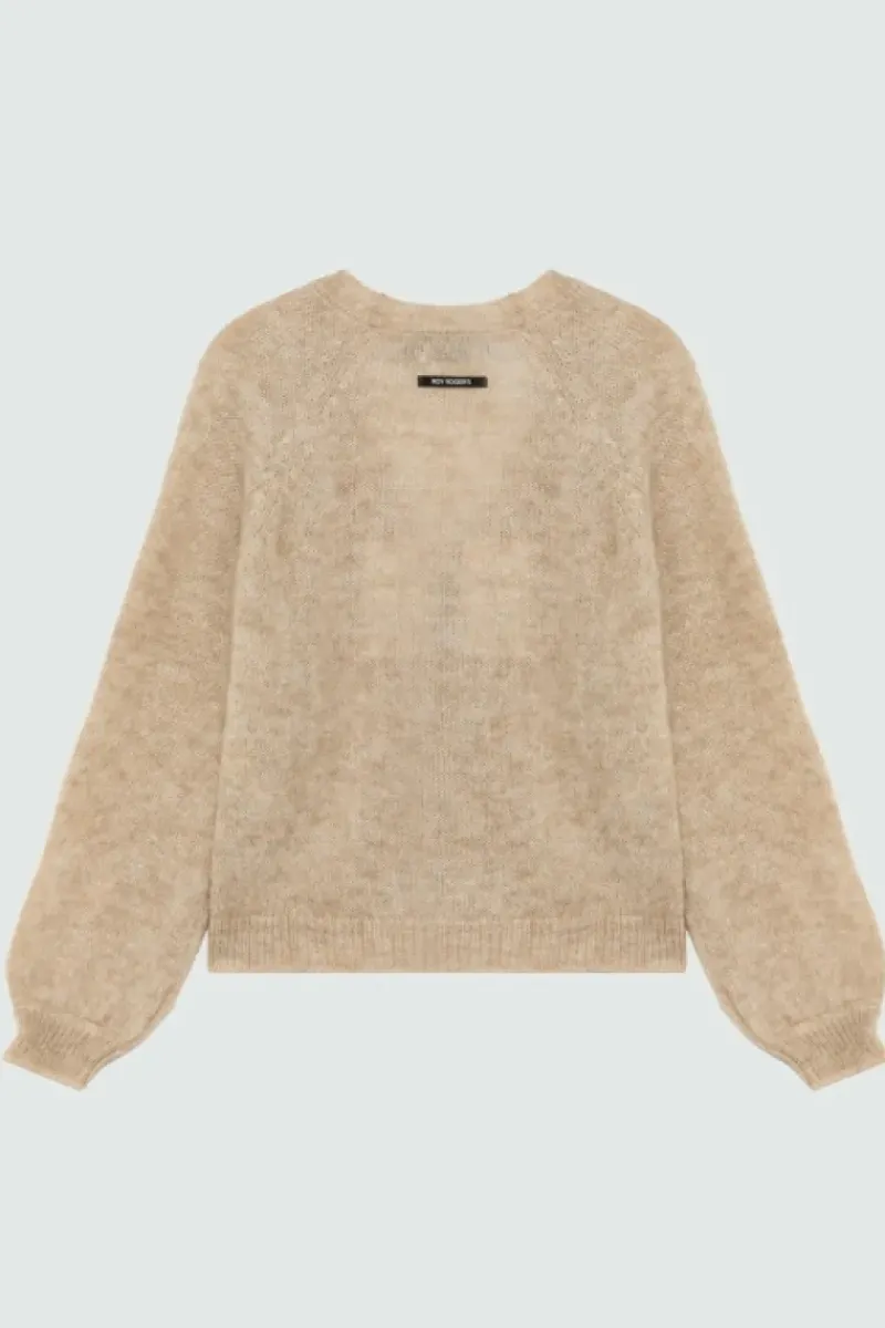 Donna Roy Rogers Maglieria E Felpe|Cardigan In Mohair