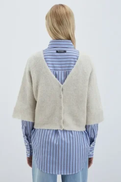 Donna Roy Rogers Maglieria E Felpe|Cardigan Reverse In Alpaca