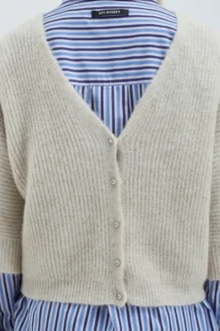 Donna Roy Rogers Maglieria E Felpe|Cardigan Reverse In Alpaca