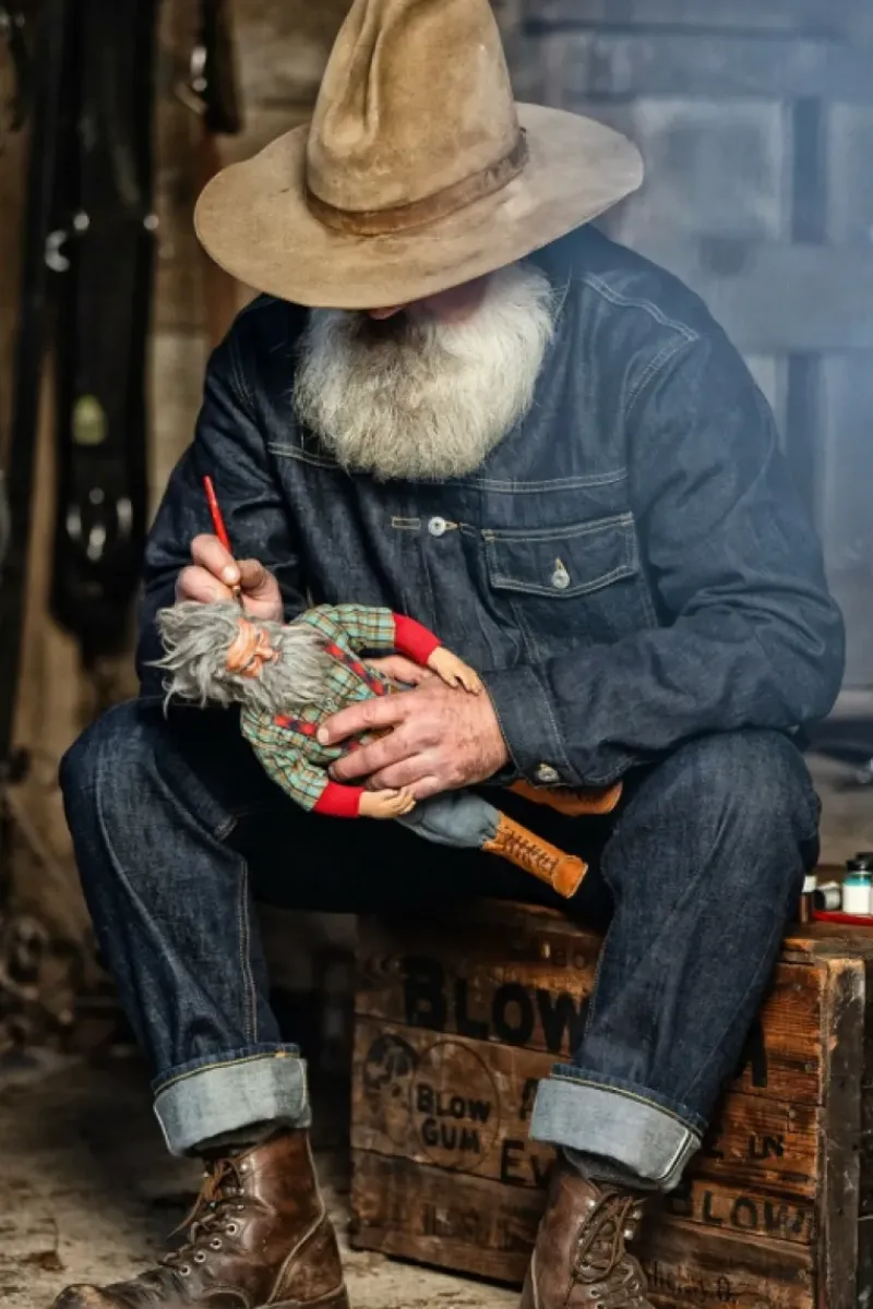 Uomo Roy Rogers Jeans|Regular|Cult Wide Man Denim Jap Selvedge Rinse