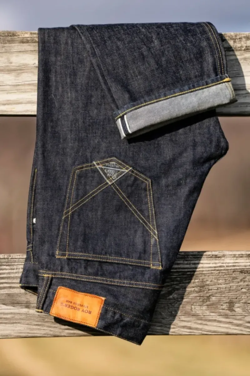 Uomo Roy Rogers Jeans|Regular|Cult Wide Man Denim Jap Selvedge Rinse