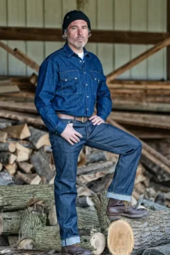 Uomo Roy Rogers Selvedge Bar|Jeans|Cult Wide Man Jap Selvedge Denim 1966 Raw