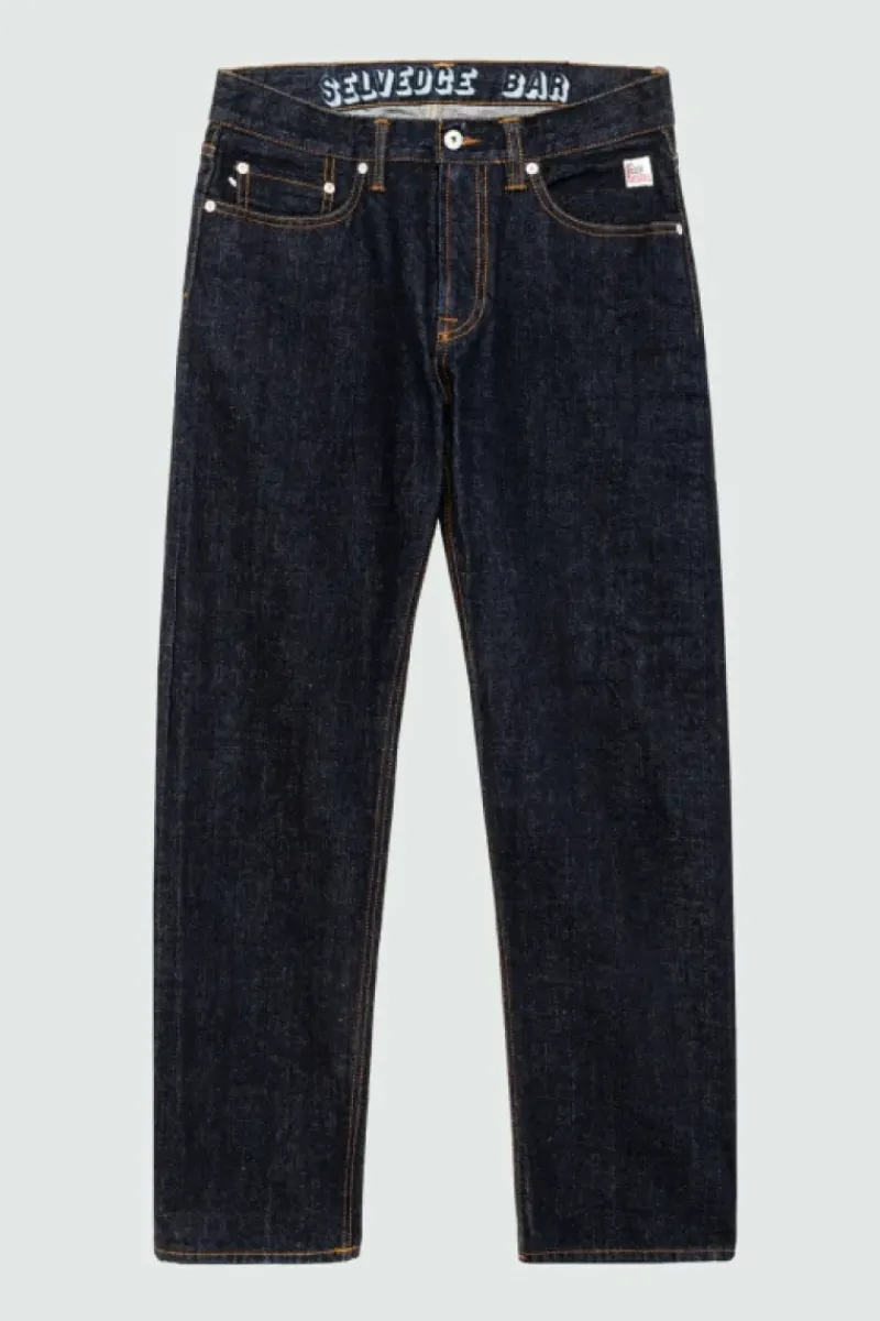 Uomo Roy Rogers Selvedge Bar|Jeans|Cult Wide Man Jap Selv. Shrink To Fit Denim Rinse
