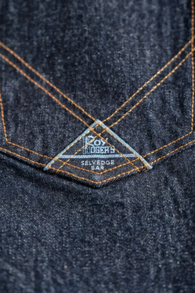 Uomo Roy Rogers Selvedge Bar|Jeans|Cult Wide Man Jap Selv. Shrink To Fit Denim Rinse