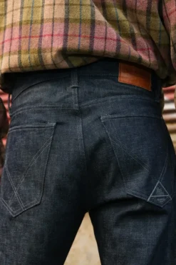 Uomo Roy Rogers Selvedge Bar|Jeans|Cult Wide Selvedge Bar Roy Roger's Denim Raw