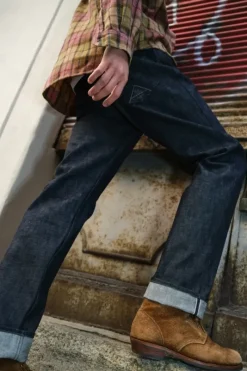 Uomo Roy Rogers Selvedge Bar|Jeans|Cult Wide Selvedge Bar Roy Roger's Denim Raw