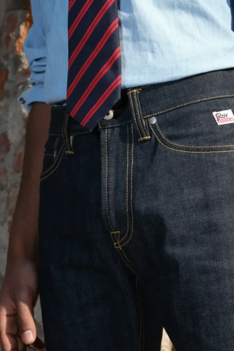 Uomo Roy Rogers Selvedge Bar|Jeans|Cult Wide Selvedge Bar Roy Roger's Denim Jap Raw