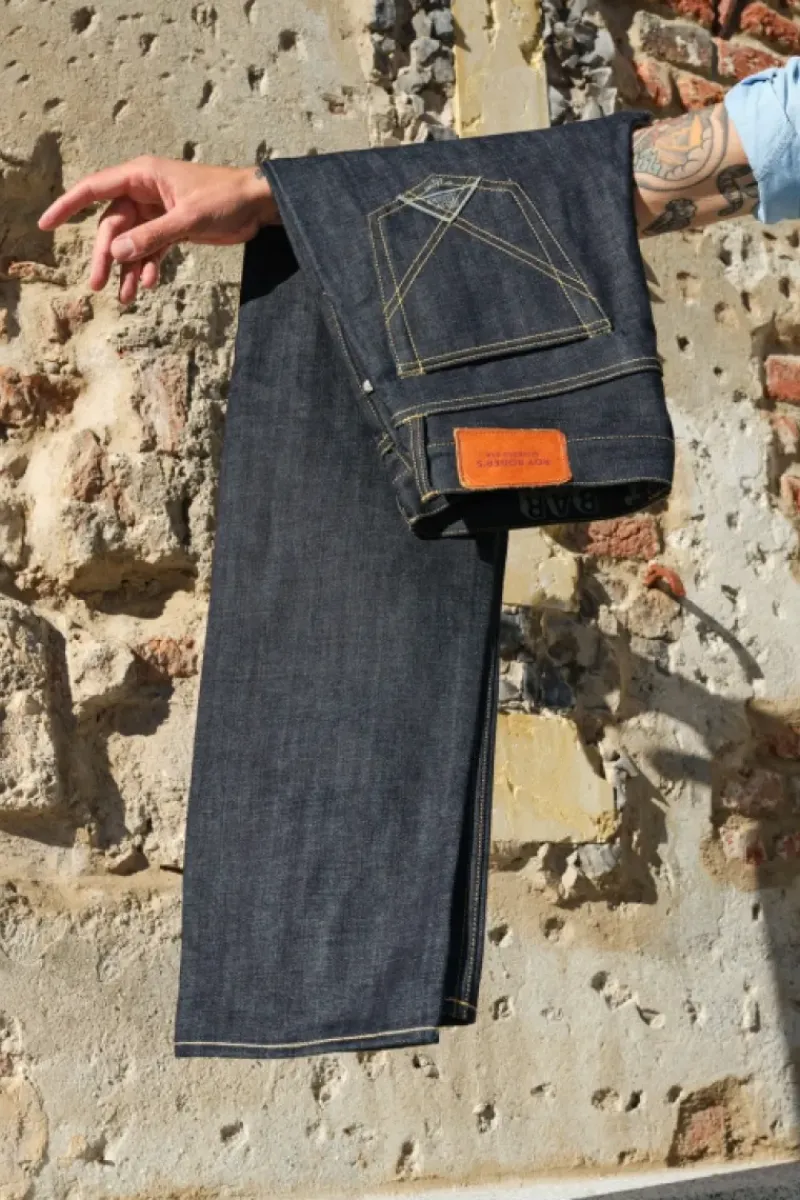 Uomo Roy Rogers Selvedge Bar|Jeans|Cult Wide Selvedge Bar Roy Roger's Denim Jap Raw