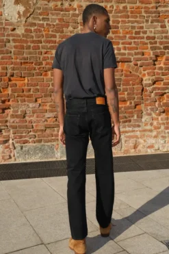 Uomo Roy Rogers Selvedge Bar|Jeans|Cult Wide Selvedge Bar Roy Roger's Black Denim Super S.w.