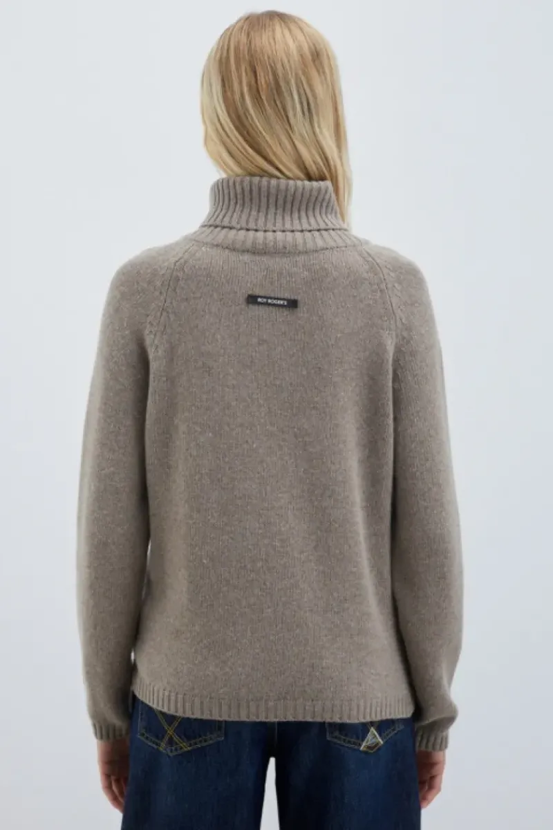 Donna Roy Rogers Maglieria E Felpe|Dolcevita In Lana E Cashmere