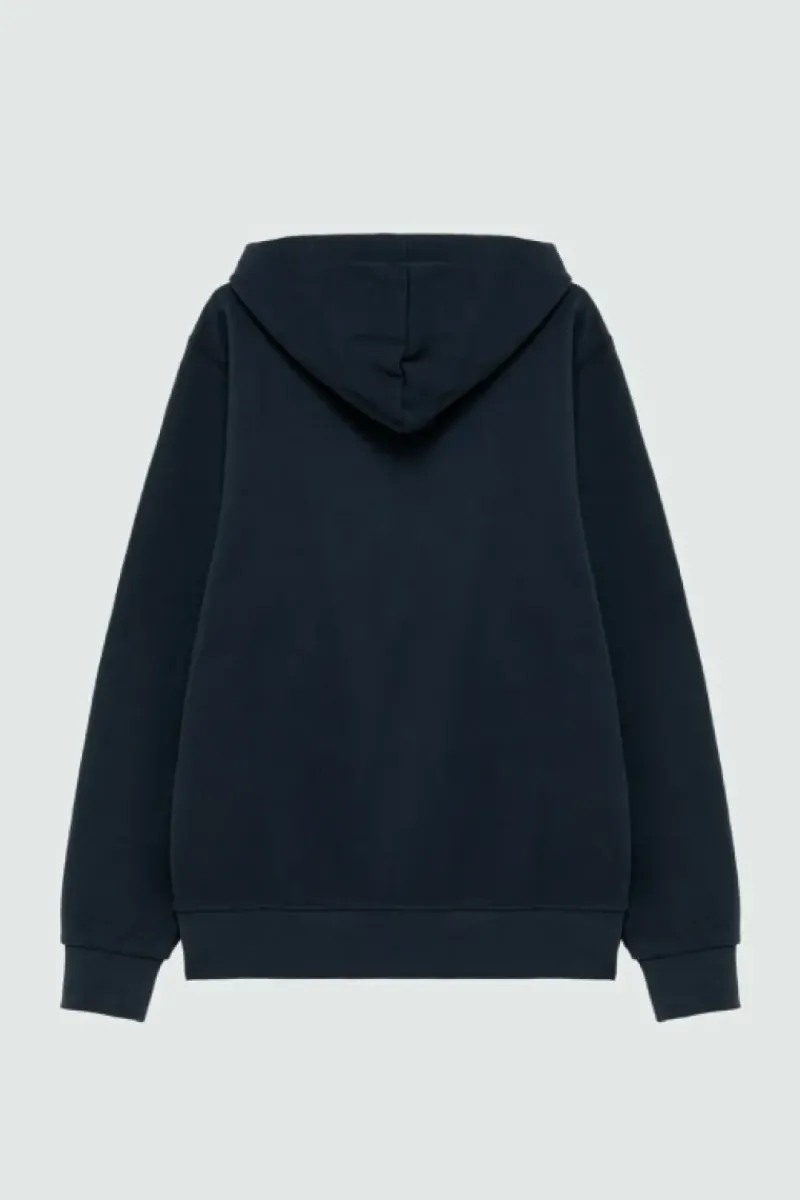 Uomo Roy Rogers Maglieria E Felpe|Felpa Brushed Con Cappuccio E Zip