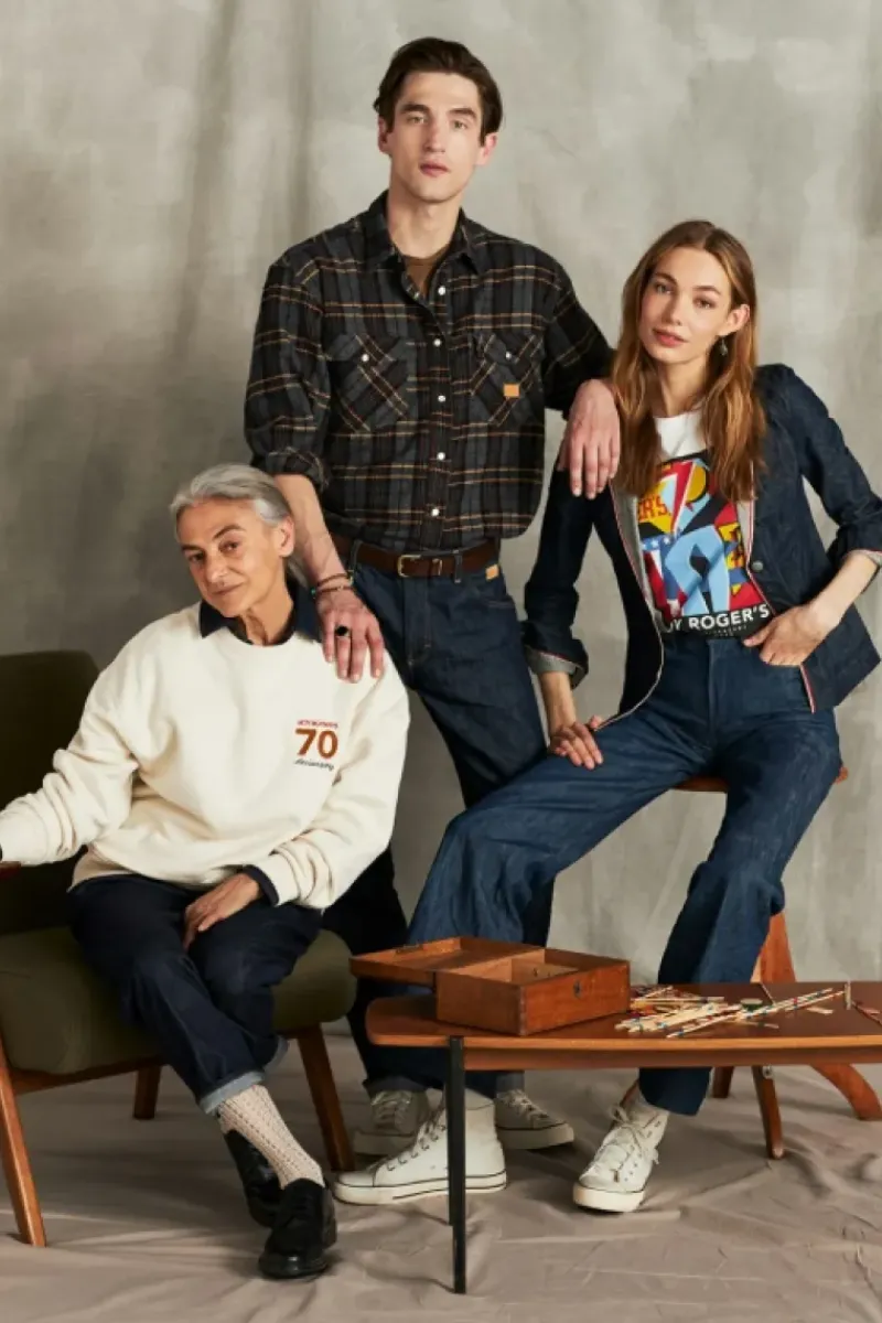 Donna Roy Rogers Capispalla|Giacca Destrutturata 70th Denim Cimosa Rinse