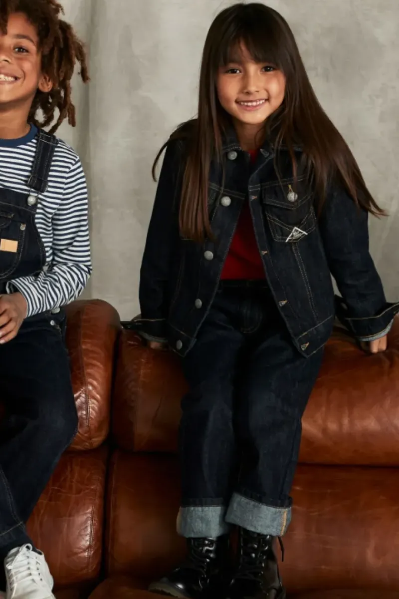 Bambino Roy Rogers Bambina|Bambino|Giacca 70th Denim Cimosa Rinse