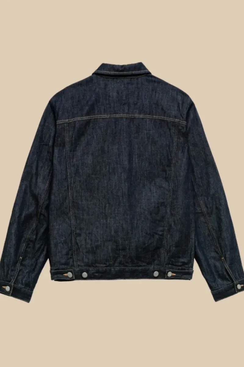 Uomo Roy Rogers Capispalla|Giacca Trucker 70th Denim Cimosa Rinse