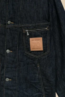 Uomo Roy Rogers Capispalla|Giacca Trucker 70th Denim Cimosa Rinse