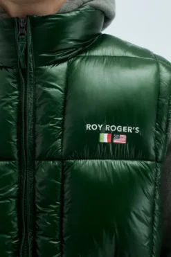 Uomo Roy Rogers Capispalla|Gilet In Nylon Ripstop