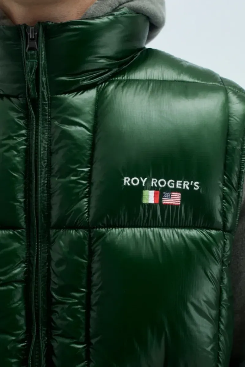 Uomo Roy Rogers Capispalla|Gilet In Nylon Ripstop