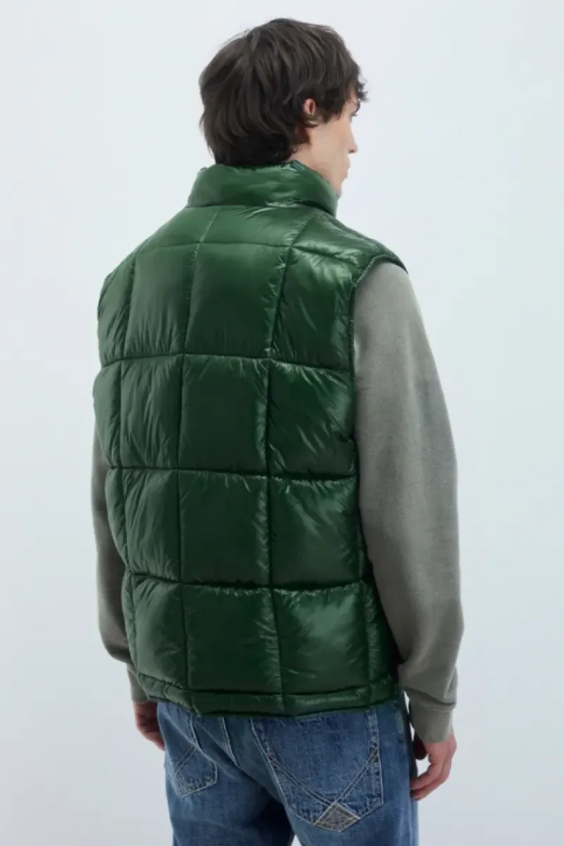 Uomo Roy Rogers Capispalla|Gilet In Nylon Ripstop
