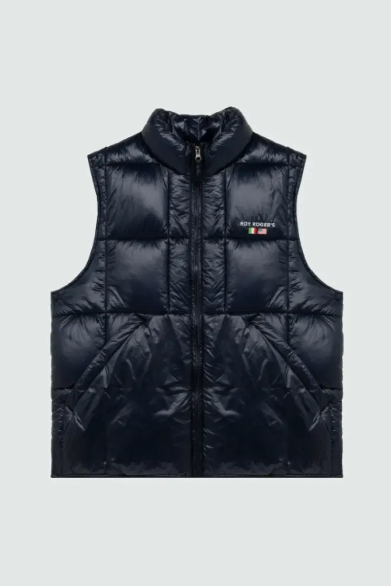 Uomo Roy Rogers Capispalla|Gilet In Nylon Ripstop