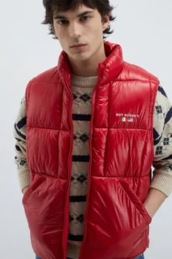 Uomo Roy Rogers Capispalla|Gilet In Nylon Ripstop