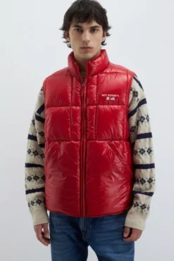 Uomo Roy Rogers Capispalla|Gilet In Nylon Ripstop