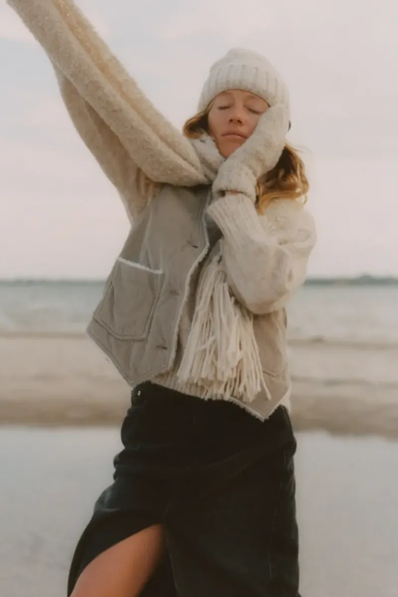 Donna Roy Rogers Capispalla|Gilet Old Glory In Velluto