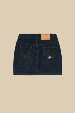Roy Rogers Bambina|Gonna 70th Denim Cimosa Rinse