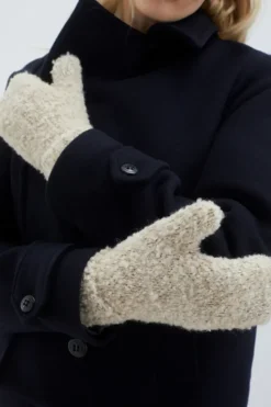 Donna Roy Rogers Accessori|Guanti Moffola In Lana Boucle