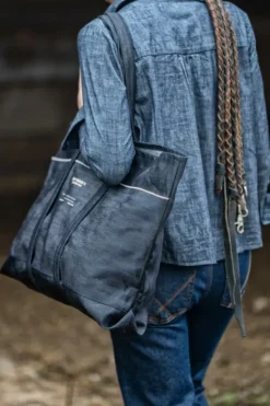 Donna Roy Rogers Selvedge Bar|Accessori|Icon Tote Bag Jap Selvedge Denim Raw