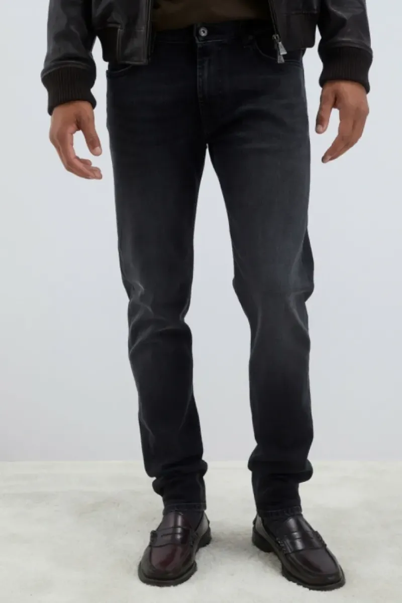 Uomo Roy Rogers Jeans|Slim|Jeans 517 Carlin Black
